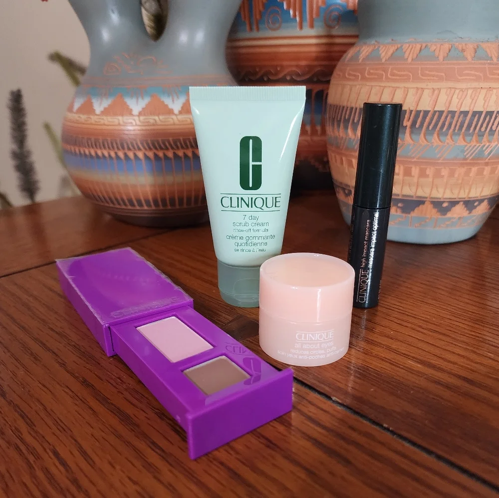 Clinique Mini Four-Piece Eyes Set NWOT